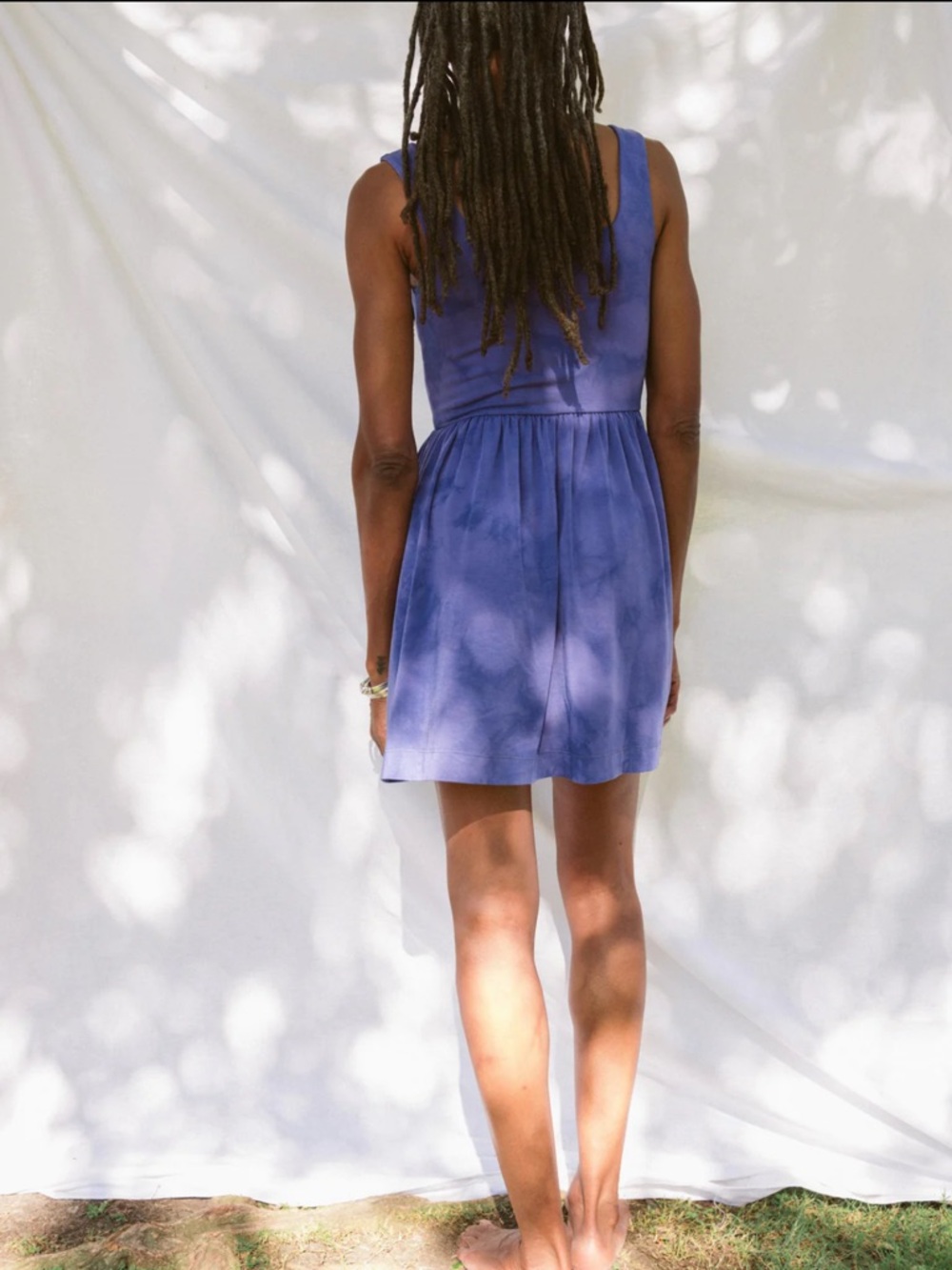 PURUSHA PEOPLE PHLOX DRESS, gorgeous, sustainable, forest fiber, small batch. - Picture 7 of 10